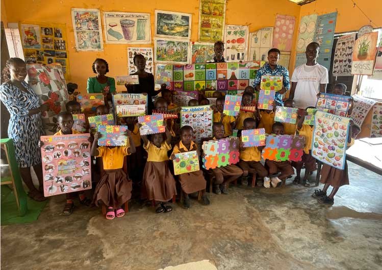 MKF and RazorSpire Supply Learning Materials to Benyadze School